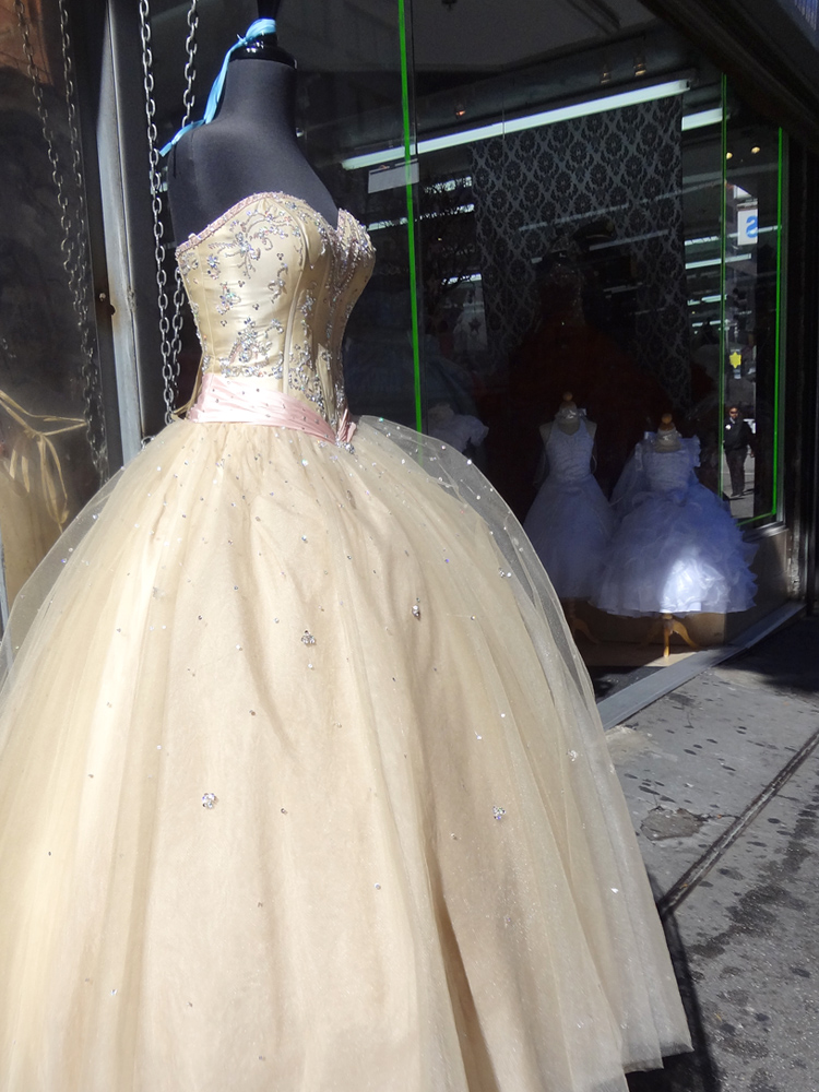 Scenes from LA  a Mexican Market and Quinceanera  Dresses  